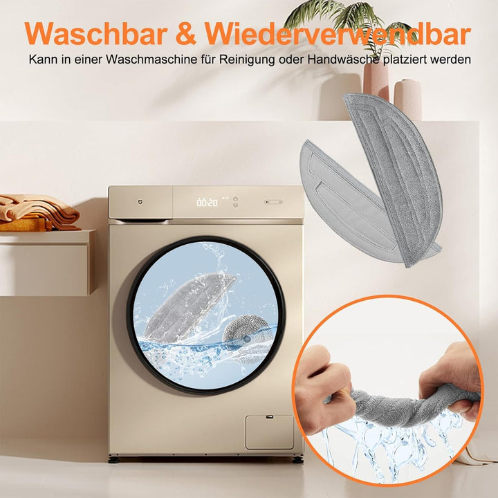Pure Realm 12 Stück Zubehörset für Roborock S8 MaxV Ultra Saugroboter, Kompatibel mit VibraRise 3.0,