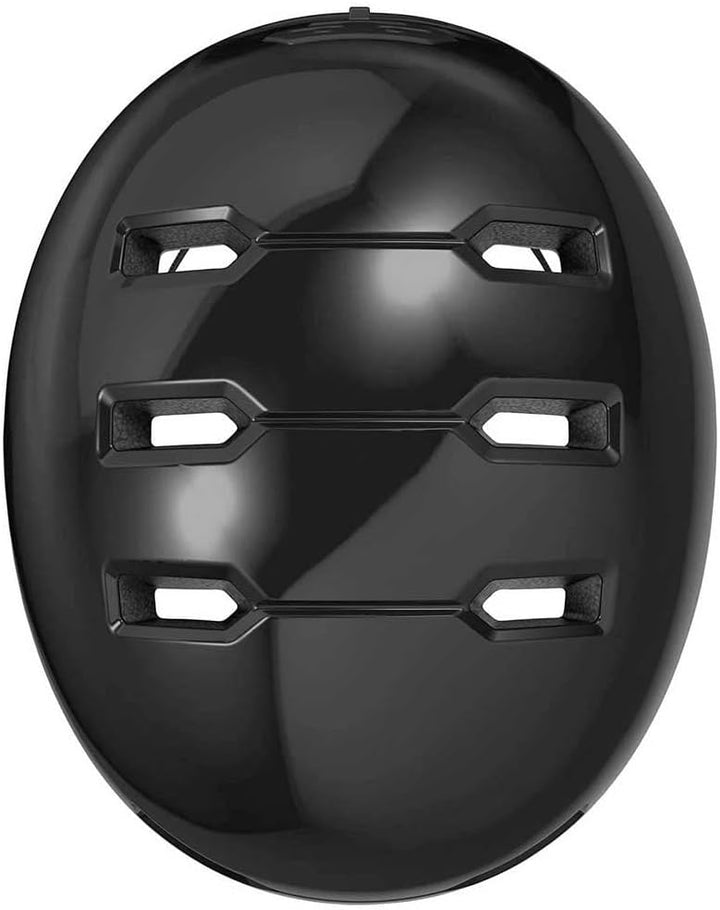 ABUS Kinderhelm Skurb Kid - robuster Fahrradhelm im Skater-Look mit Platz für einen Zopf und vielfäl