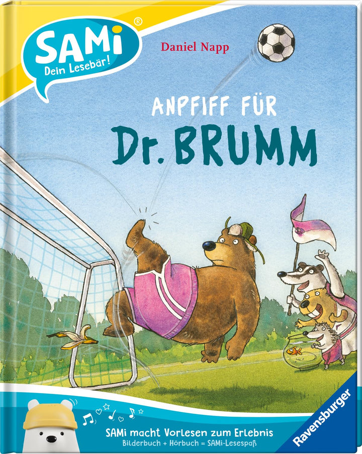 SAMi - Anpfiff für Dr. Brumm (SAMi - dein Lesebär), Gebundenes Buch