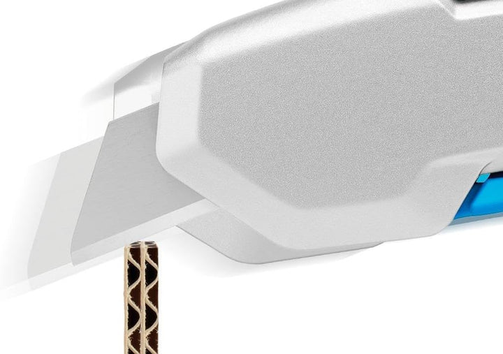 MARTOR Sicherheitsmesser Mit Klingeneinzug, SECUPRO 625, Profi Cuttermesser, Aluminium, Rechts- & Li