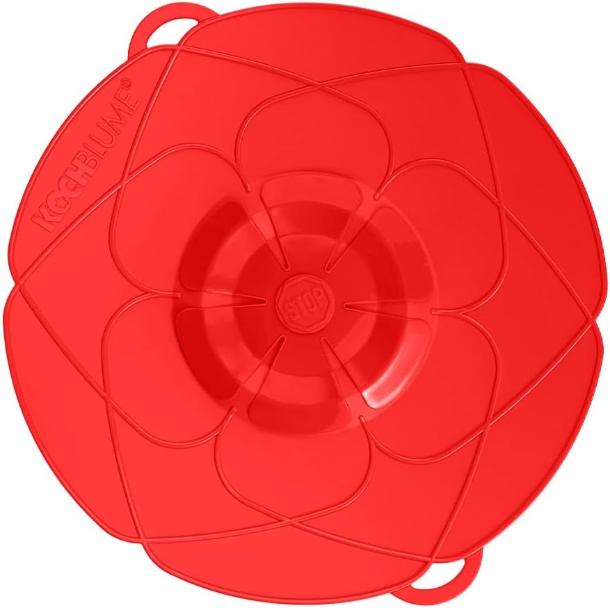 Kochblume & Bratdeckel Universaldeckel-Spar-Set | Kochblume L Ø 14-24 cm & Bratdeckel Ø 22-28cm | Sp