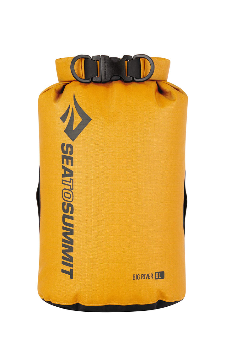 Sea to Summit Big River Dry Bag Packsack Beutel Packtasche Gelb 8 Liter, Gelb 8 Liter