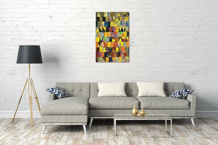 Leinwand (40x60cm): Paul Klee - Einst dem Grau der Nacht enttaucht 40x60 cm, 40x60 cm