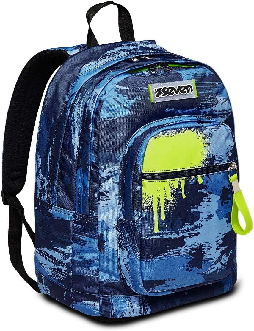 Seven Jungen Extra Fit Rucksack (1er Pack) Einheitsgrösse Dunkelblau, Einheitsgröße Dunkel