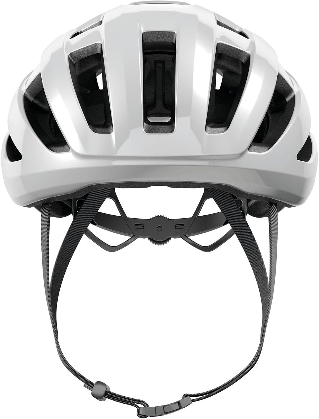ABUS Rennradhelm PowerDome - leichter Fahrradhelm mit cleverem Belüftungssystem und aerodynamischem