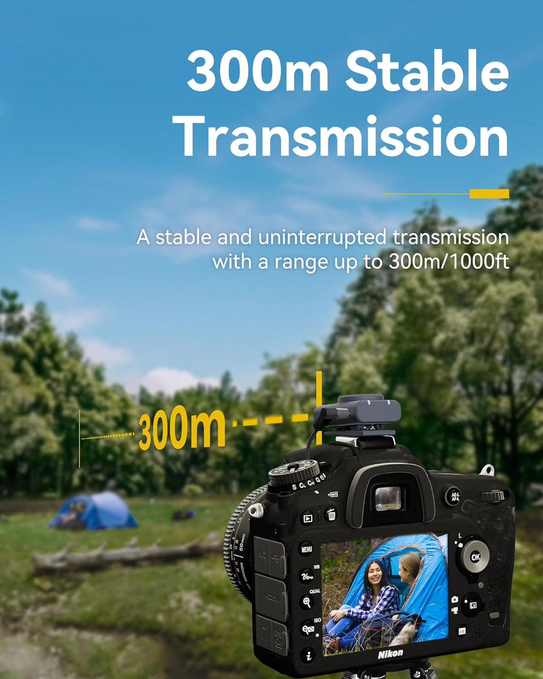 Hollyland Lark M2 Wireless Lavalier Mikrofon (2TX+1RX) für Kamera, iPhone, Android, PC, 48kHz/24 bit