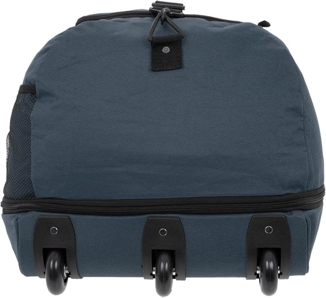 New Rebels Newark Navy Blau 3 Rolls Reisetasche - 130L erweiterbare Tasche mit Tragegriffen Und Reis