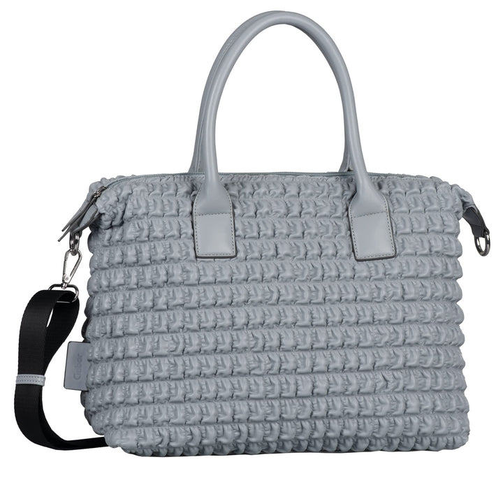 Gabor Damen Kari Henkeltasche mit langem Schulteriemen 35 x 14,5 x 25 (LxBxH) Light Blue, 35 x 14,5