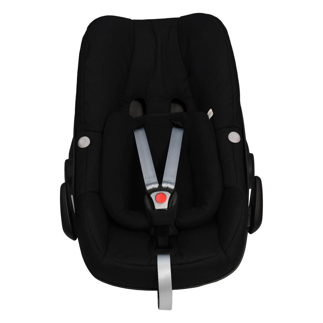 JYOKO Kids Bezug für Sitzverkleinerer kompatibel mit Maxi Cosi Pebble (Black Series, Maxi Cosi Pebbl