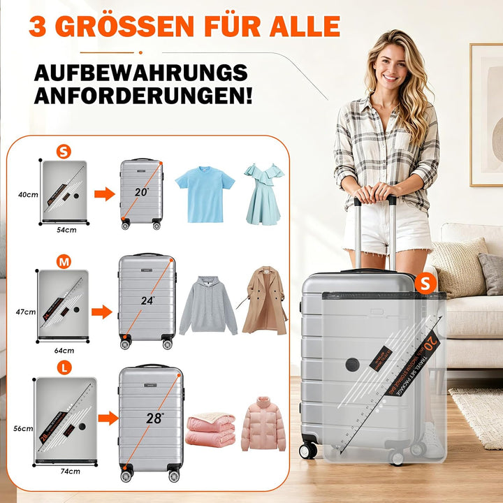 Vakuumbeutel für Kleidung mit kabelloser Vakuumpumpe – 15er-Set wiederverwendbare, reissfeste Kompre