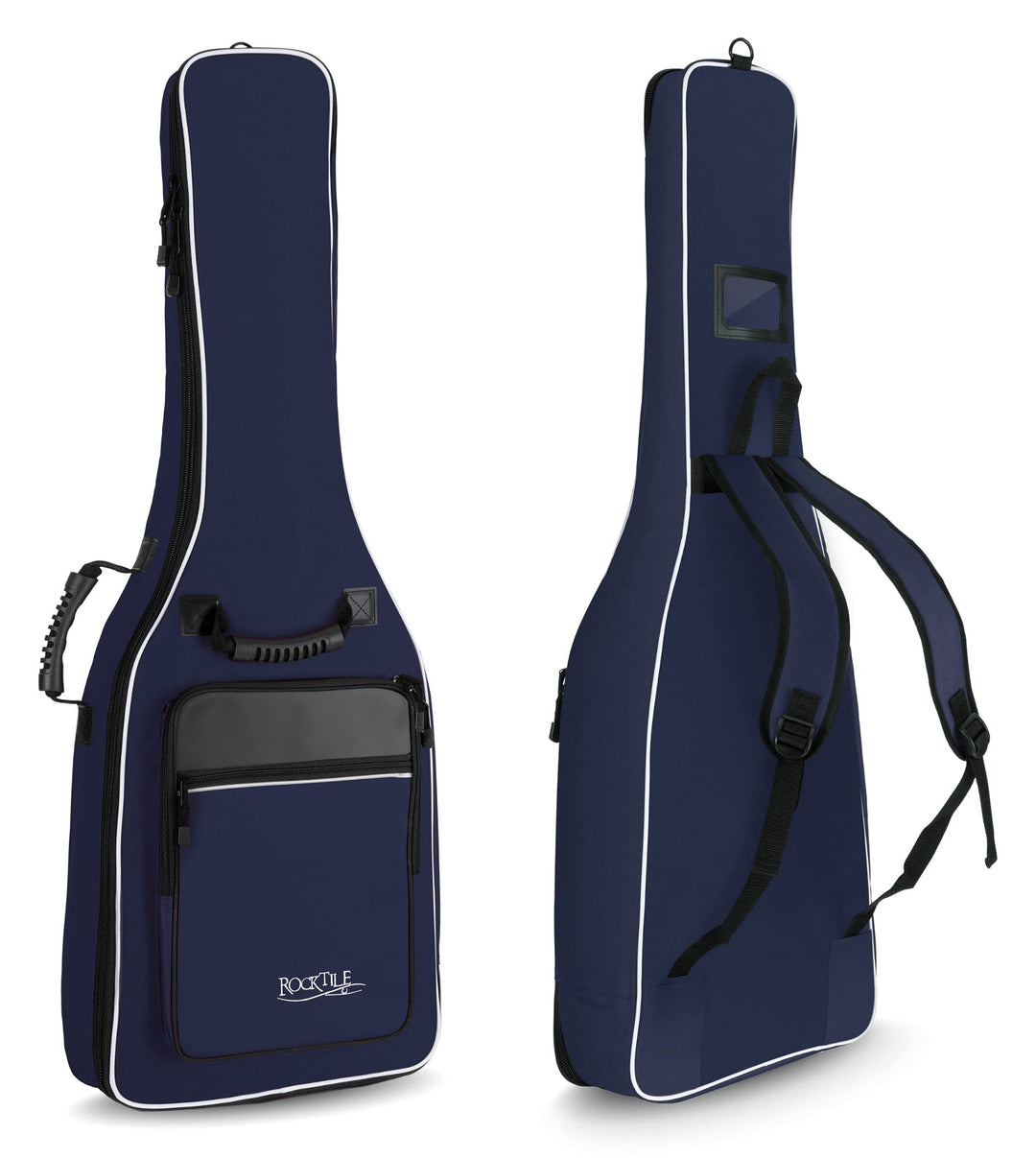 ROCKTILE Klassik-Gitarrentasche 4/4-Grösse - Wasserabweisender Gigbag mit weicher Polsterung und Fix