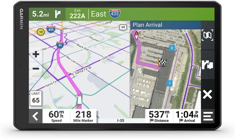 Garmin dēzl LGV 1010 MT-D EU – LKW-Navigationsgerät mit 8“ (20,3 cm) Farbdisplay & BC 50 – Drahtlose