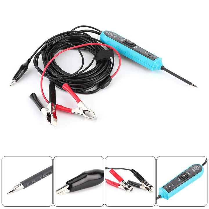 Tbest 6-24V Kfz Stromkreistester Diagnosesystem, Auto Spannungsprüfstift Elektrisch Schaltkreisteste