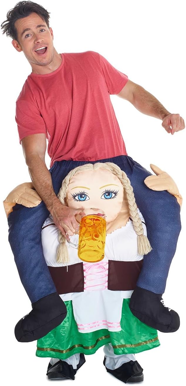 Morph MCPBGB Huckepack Kostüm Costumes, Oktoberfest, Einheitsgrösse, Oktoberfest