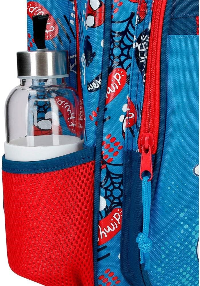Marvel Go Webs go Schulrucksack Verschiedene Grössen Blau Polyester