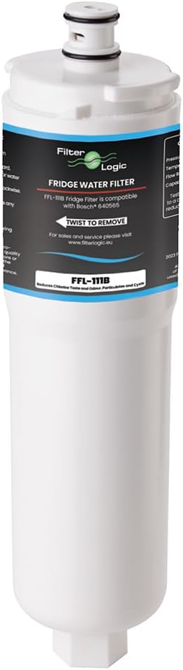 Filterlogic FFL-111B | Wasserfilter kompatibel mit 3M CS-52 für Bosch, Siemens, Neff, Gaggenau Kühls