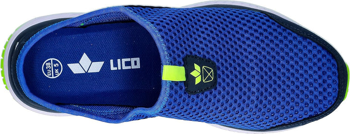 Lico Unisex Sun SabotHausschuhe 38 EU Blau Marine Lemon, 38 EU Blau Marine Lemon
