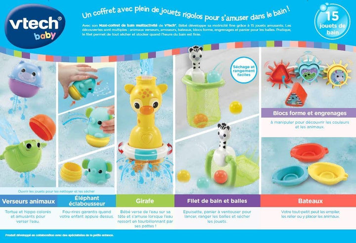 VTech 563005 Animaux Badespielzeug, Mehrfarbig, M