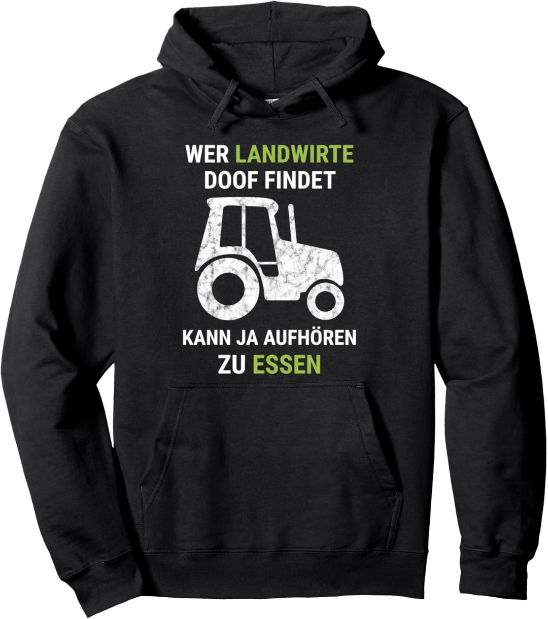 Landwirte Bauern gerechte Landwirtschaft Demonstration Pullover Hoodie
