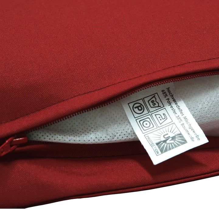 IND-70434-AUSK Sitzkissen Premium, extra dicke Polsterauflage mit Reissverschluss, 100 x 50 x 9 cm,