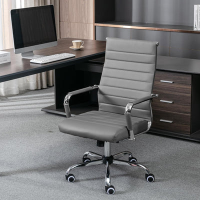 UEV Bürostuhl Ergonomisch Wippfunktion bis 150 kg belastbar Schreibtischstuhl mit Armlehne Drehstuhl