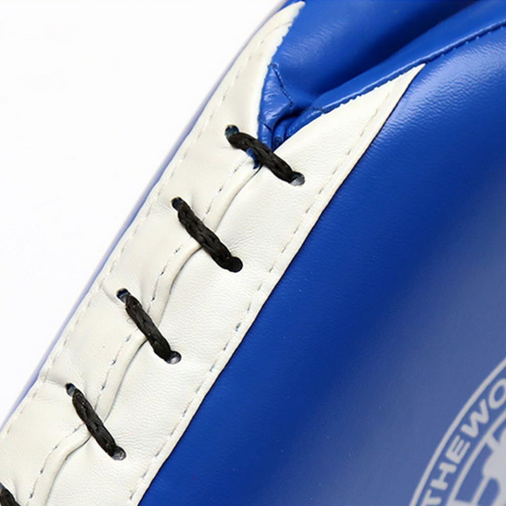 Luniquz PU-Leder Taekwondo Handpratze Doppelpolster Hand Schlag Pratze Taekwondo Fusstechniken Train