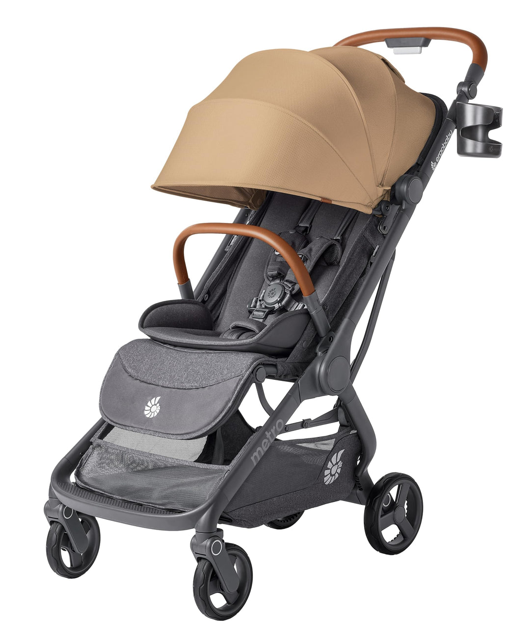 Ergobaby Metro3 Deluxe Kinderwagen Buggy mit Liegefunktion, Baby-Buggy ab Geburt bis 22kg (0-4 Jahre