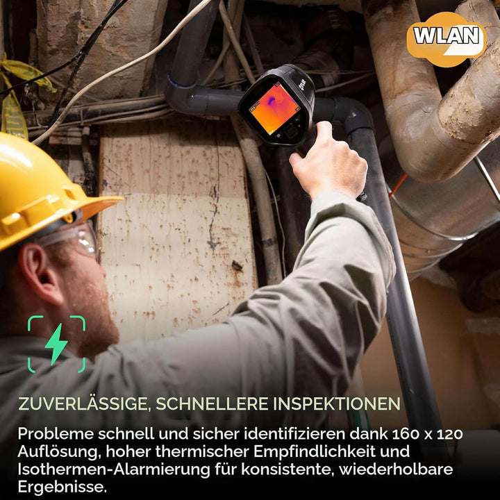 FLIR E5 Pro - Commercial Thermal Imaging Camera with Wifi. High Resolution Infrared Cameara with FLI