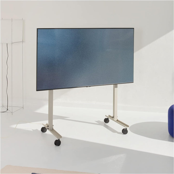Pedestal Straight Rollin' TV Ständer Rollbar für Bildschirm 40 bis 70 Zoll | Mobiler Fernsehständer