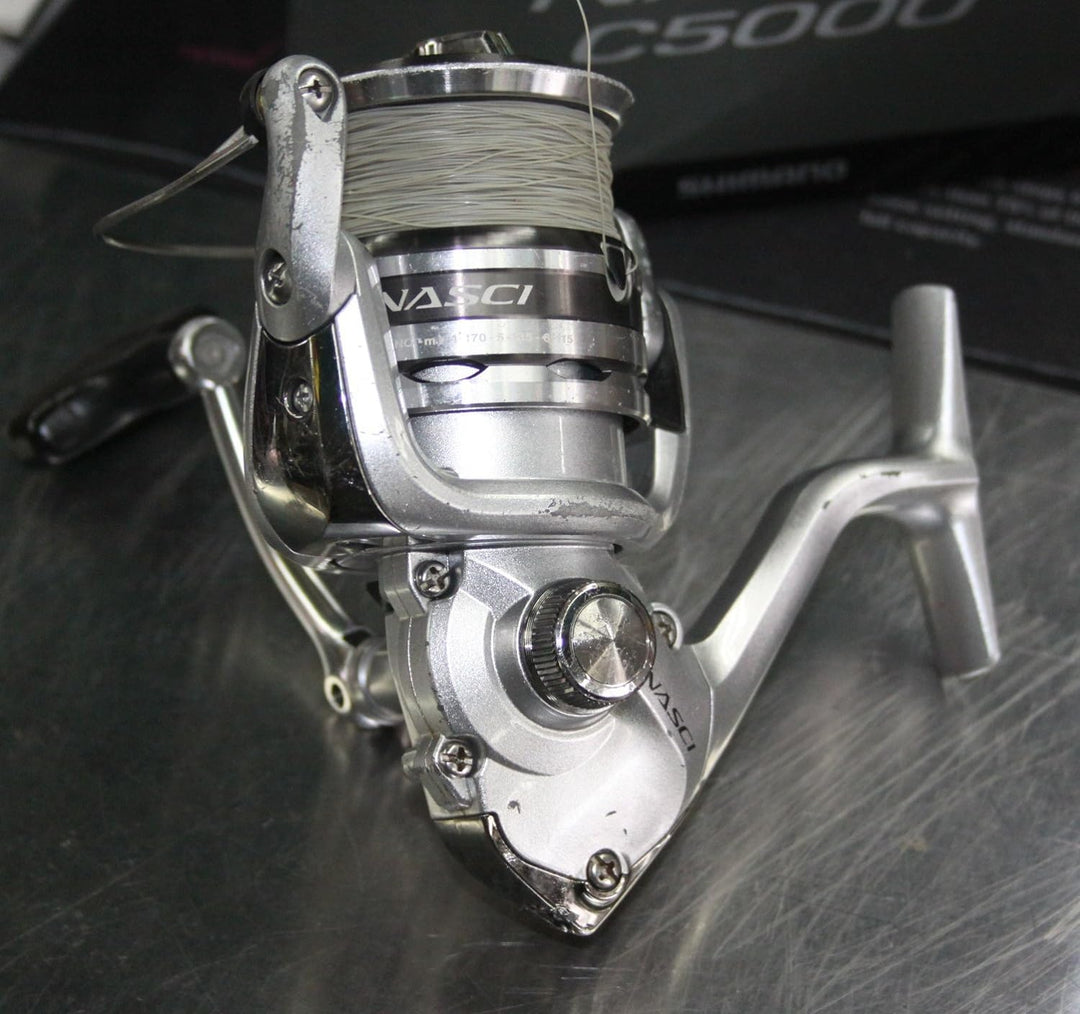 Shimano Nasci C 5000 Frontbremsenrolle Spinnrolle