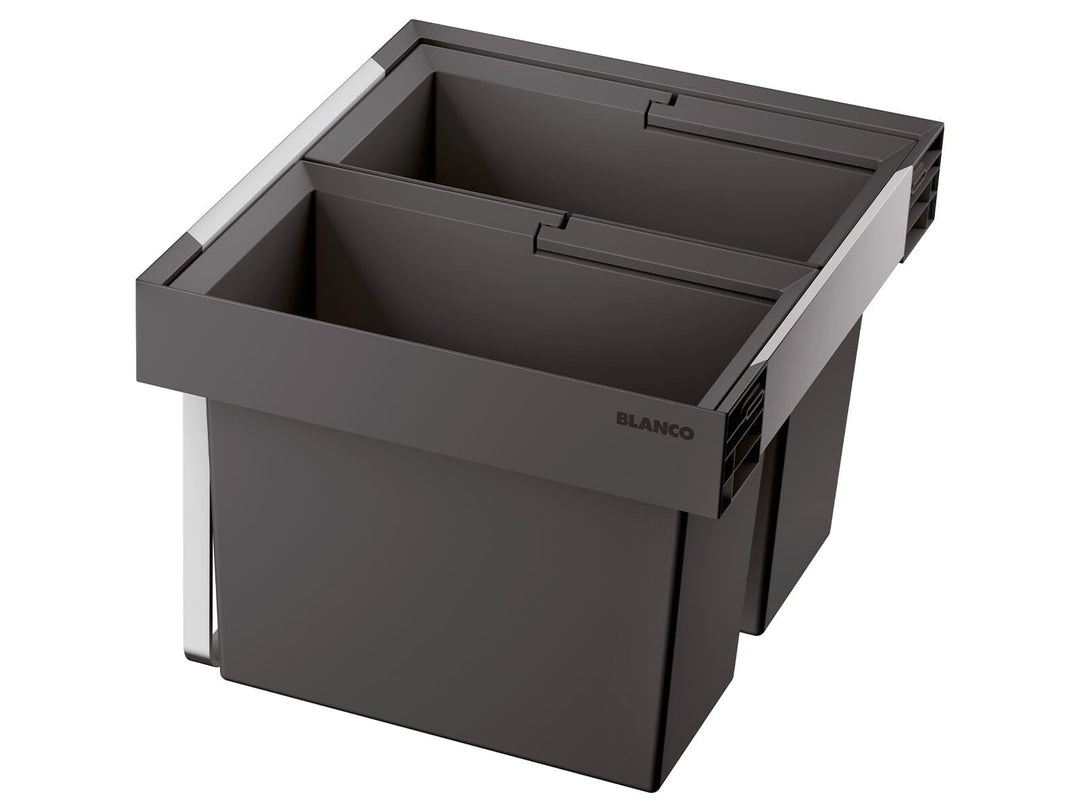 BLANCO FLEXON II low 50/2 | Abfall Müllsystem | für 50 cm breite Unterschränke | System zum Einbau i