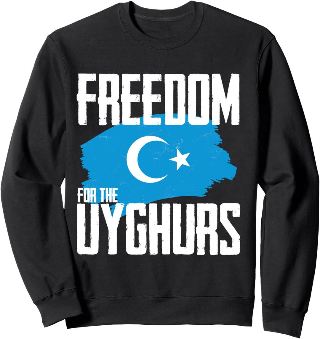 Freiheit für Uiguren - freedom for Uyghurs Sweatshirt