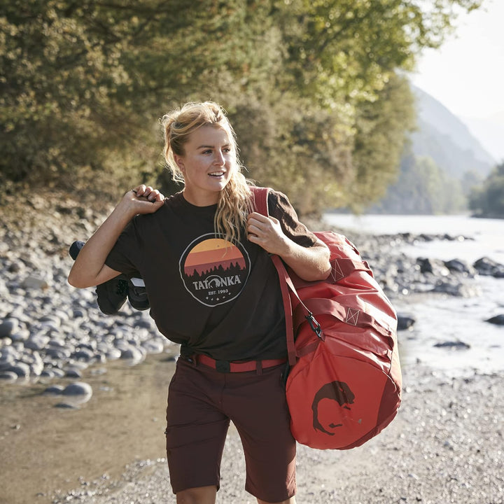 Tatonka Barrel XL Reisetasche - 110 Liter - wasserfeste Tasche aus LKW-Plane mit Rucksackfunktion un
