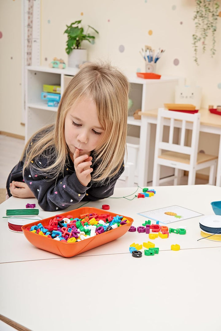Betzold Materialschalen-Set aus treeNside-Material – 6er-Set Bastelschalen für Kita Farbset 1 Gross,