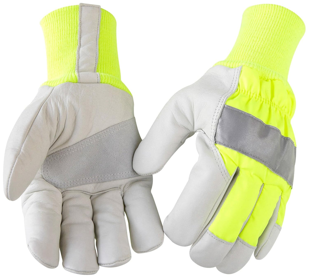 Blaklader 22393923 ARBEITSHANDSCHUH GEFÜTTERT , Schwarz/Gelb, grootte 9, 9