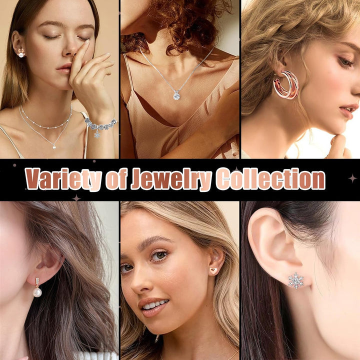 Adventskalender Schmuck 2024 Frauen Teenager Mädchen, Weihnachtskalender Schmuck mit 24 tolle Damen