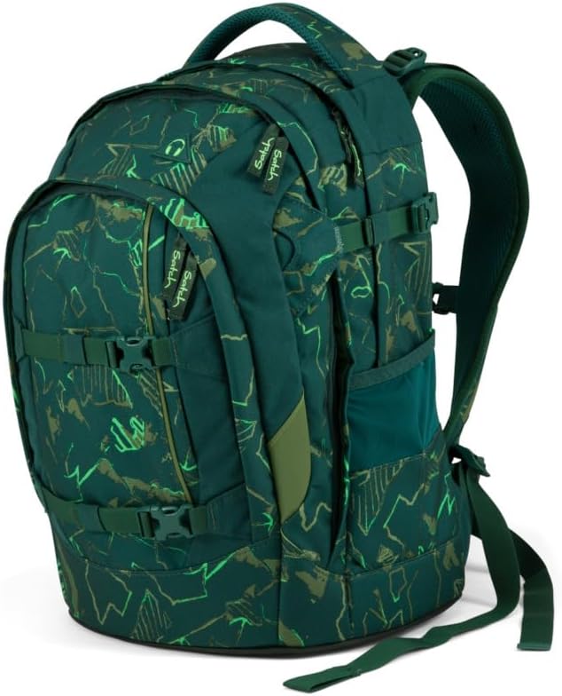 Satch Pack ab 5. Klasse ergonomisch 30L Stauraum standfest Organisationstalent 45 cm Green Compass,