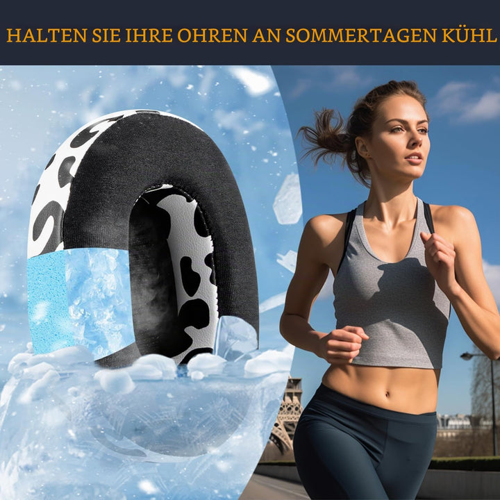 SOULWIT Kühlgel Ersatz Ersatzpolster Polster Ohrpolster für Skullcandy Hesh 3/ANC/Evo &amp; Crusher Wire