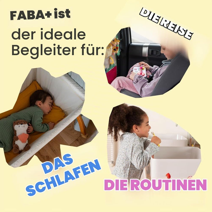 FABA + Interaktiver Geschichtenerzähler für Kinder mit Audioinhalten von 0 bis 10 Jahren, Audiobox m