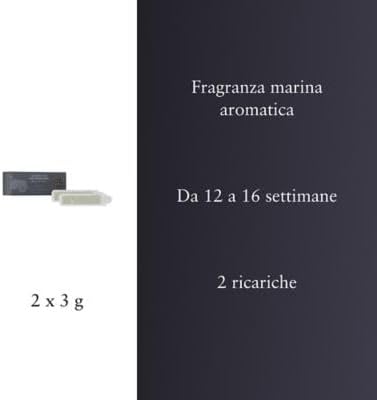 RITUALS Auto Parfüm Refill Homme Car Air Freshener – 2 Nachfüller für das Auto mit Aroma von Amber u