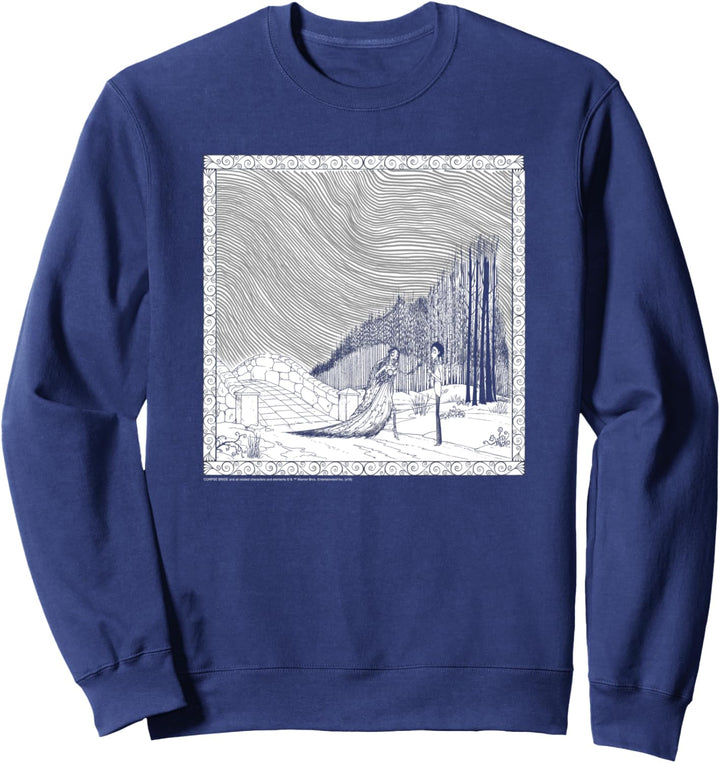 Corpse Bride My Darling Black Sweatshirt