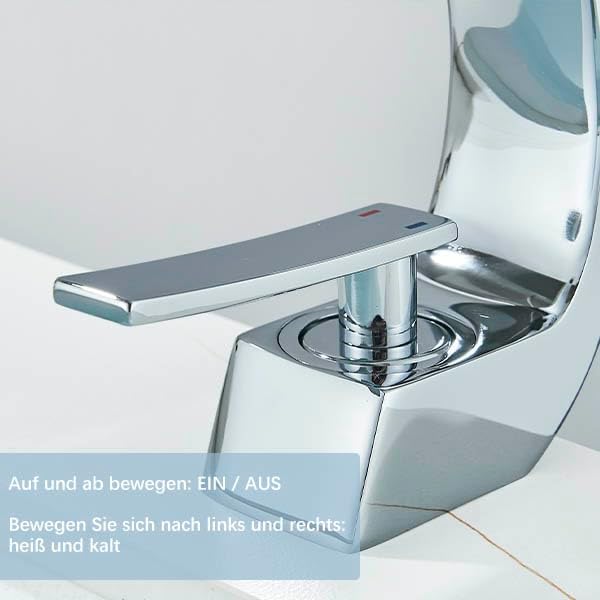 Onyzpily Wasserhahn Bad Waschtischarmatur Mischbatterie Waschbecken Armaturen Badarmatur Waschbecken