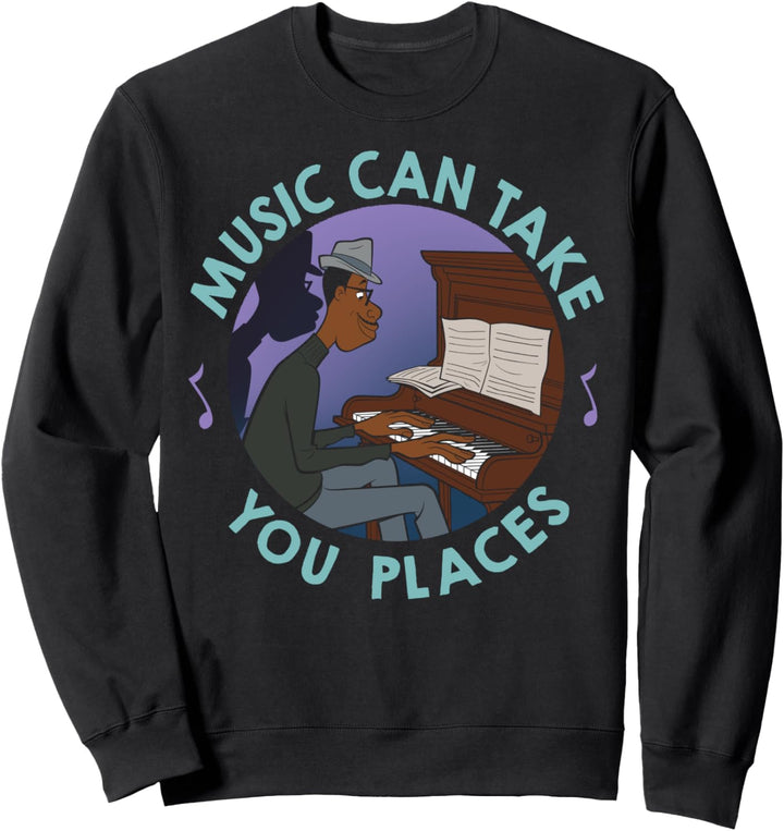 Disney Pixar Soul Joe Music Can Take You Places Sweatshirt