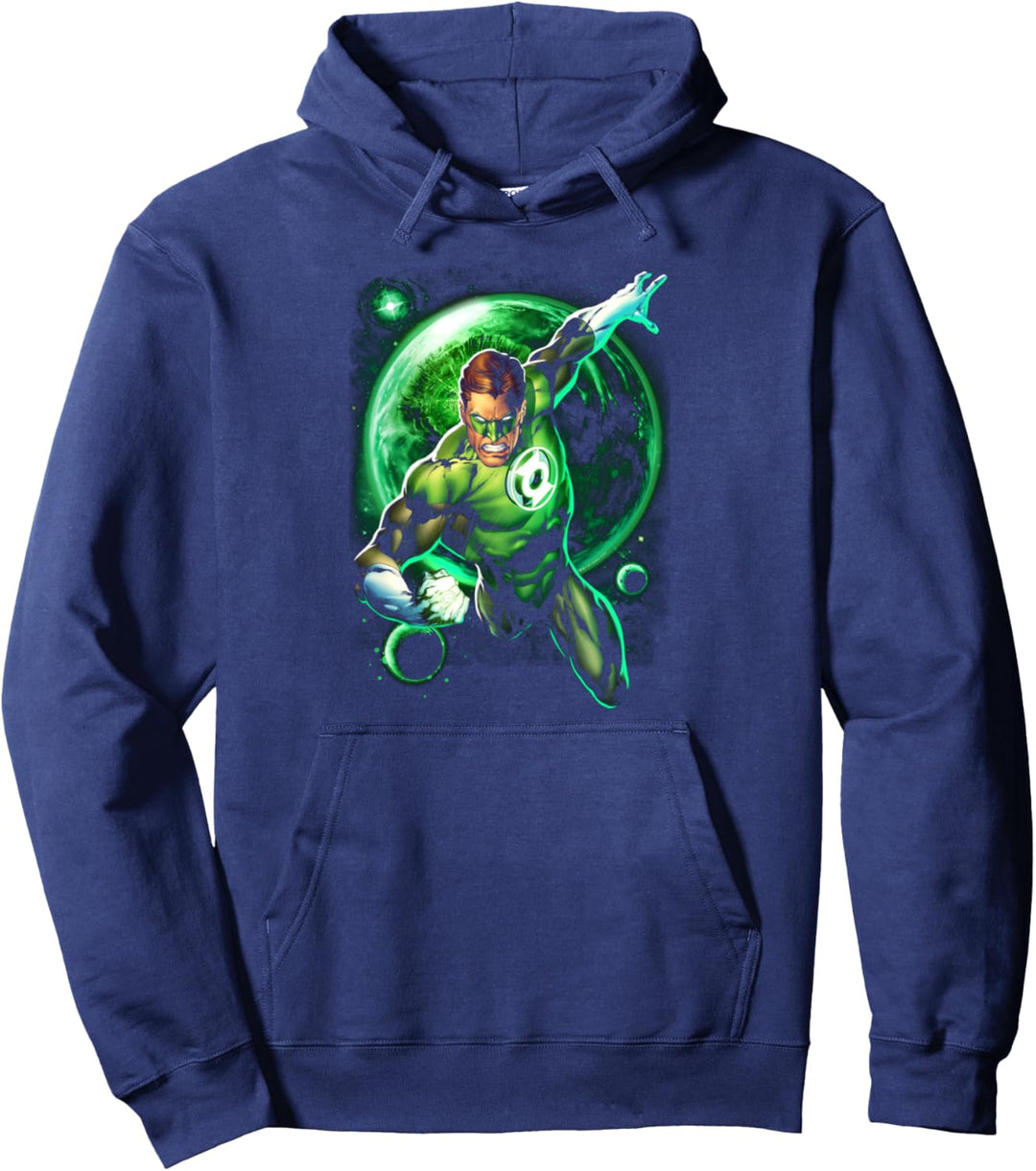 Green Lantern Galaxy Glow Pullover Hoodie