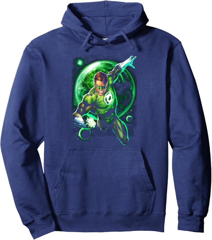 Green Lantern Galaxy Glow Pullover Hoodie