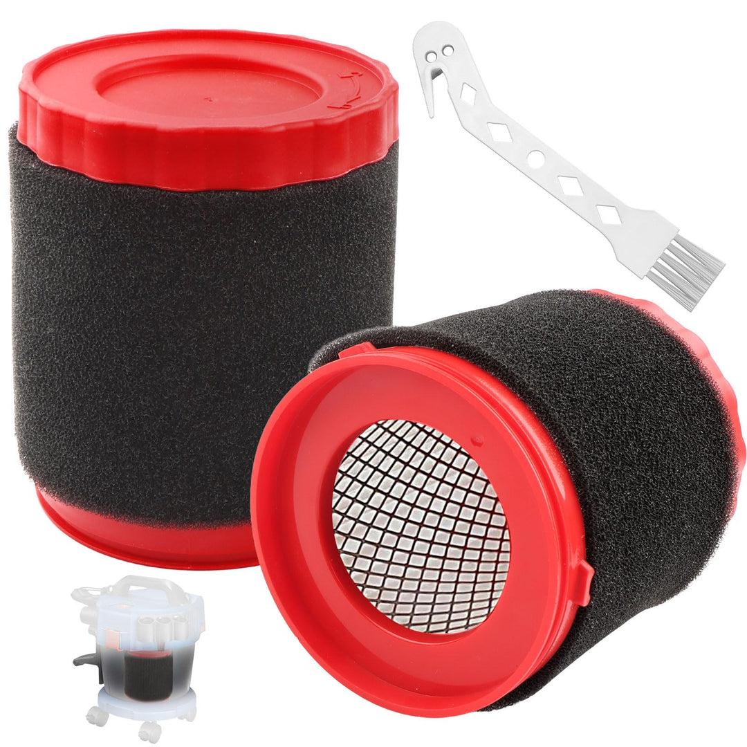 2 Stück Ersatzfilter passend für Bosch 18 V Nass-/Trockensauger für GAS18V-3/GAS18V-10L VF320H Profe
