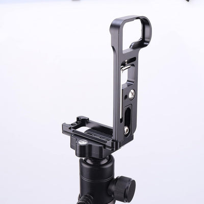 L Winkle für Nikon Z6 Z7, Hersmay Aluminium QR Schnellwechselplatte L Halterung Handgriff L Bracket