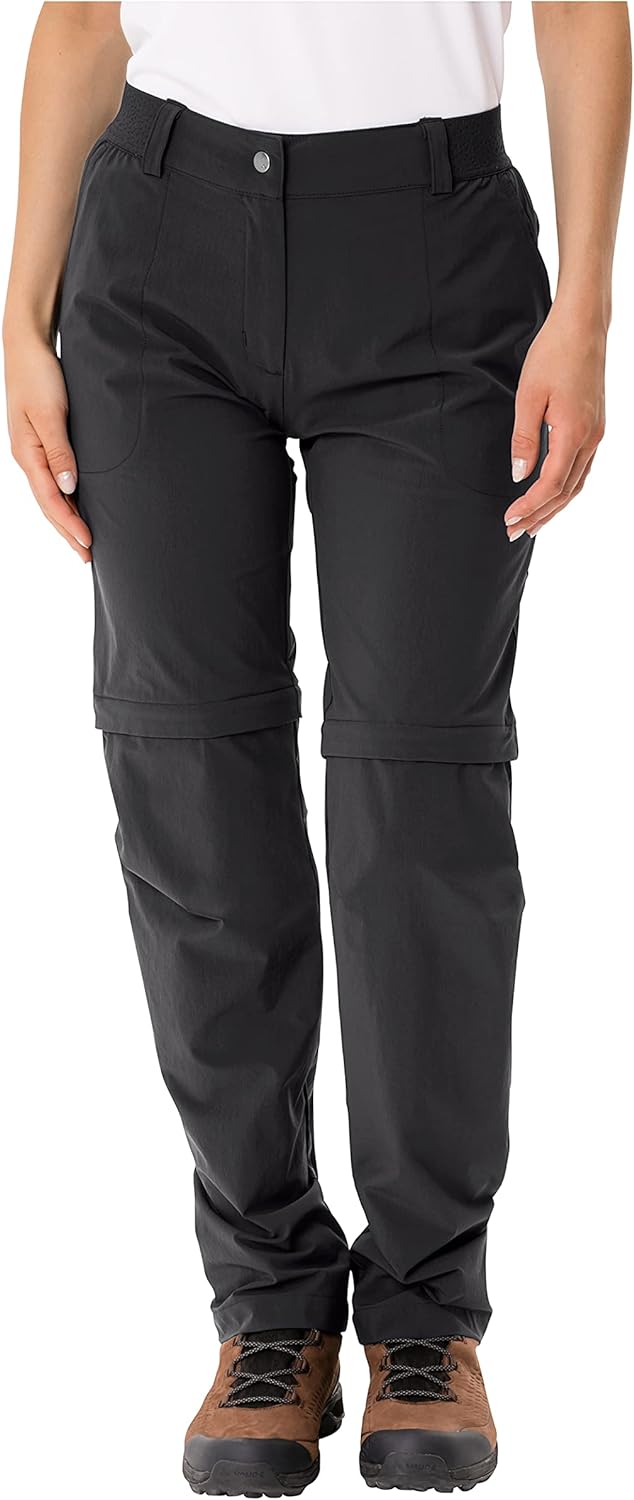 VAUDE Wanderhose Damen Farley Stretch Zip-Off Hose II, wasserabweisende Zip-Off Trekkinghose, bequem