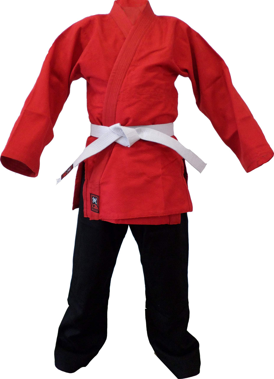 Judoanzug Ronin Dragon (Jacke rot, Hose schwarz) 200 rot/schwarz, 200 rot/schwarz