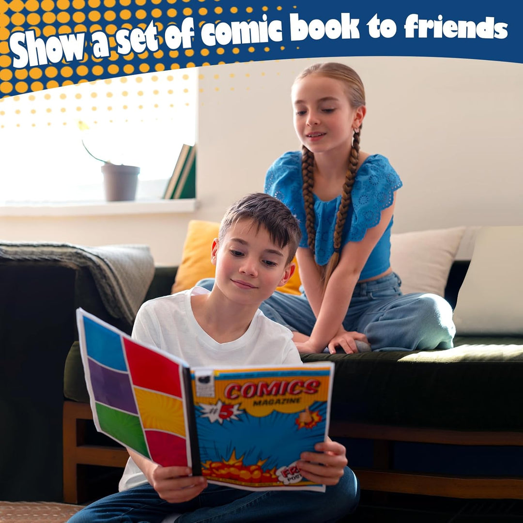 Leffis 100 Comicbuchtaschen und -bretter, aktuelle Grösse, Comic-Taschen und Bretter, transparent, s